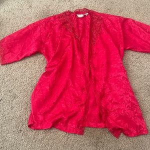 Vintage Victoria Secret gold label robe